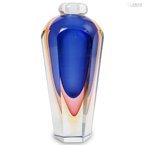 Luigi Onesto Murano Glass Decanter