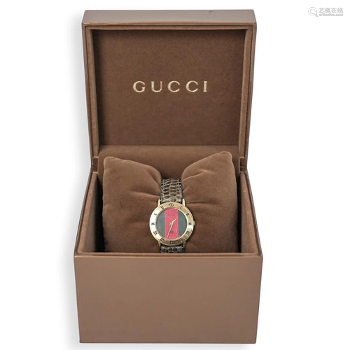 Gucci Luxury 3001L Gold Plated Watch