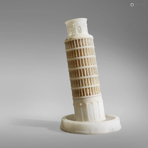 An Italian Grand Tour model of the Campanile of P…