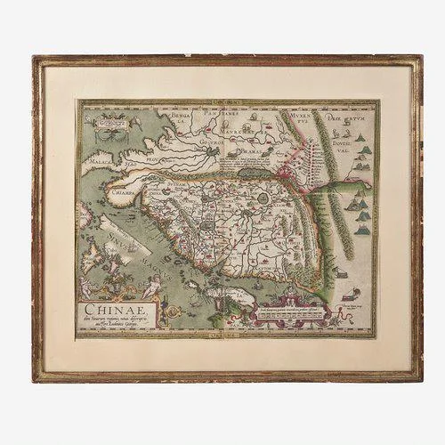 [Maps & Atlases] [China] Ortelius, Abraham, Chinae,