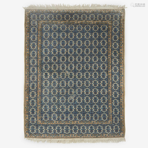 A Qum rug, Circa 1970s