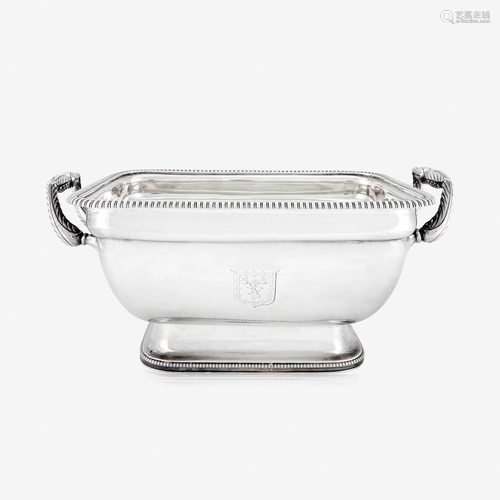 A George III silver tureen, London, 1807-08