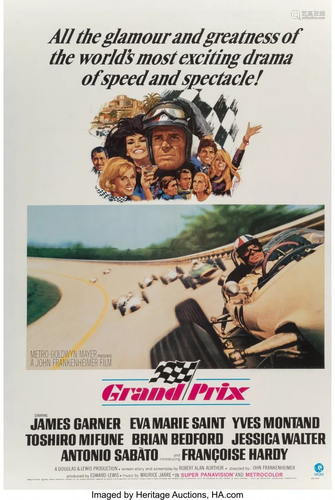 27238: Metro Goldwin Mayer, Grand Prix Poster, 196…