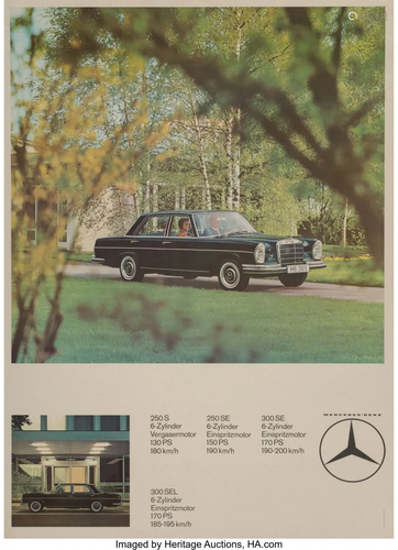 27241: Mercedes Factory Showroom Poster, circ…