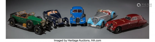 27251: Five Die-Cast Scale Models of Classic Auto…