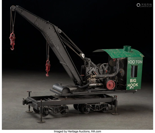 27068: Live Steam Big Hook Railroad Crane Scale M…