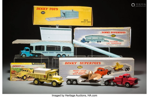 27257: Four Vintage Meccano Die Cast Metal Dinky…