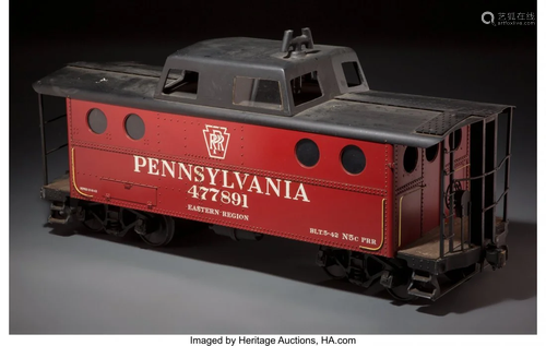 27070: Pressed Steel Pennsylvania Rail Road Caboo…