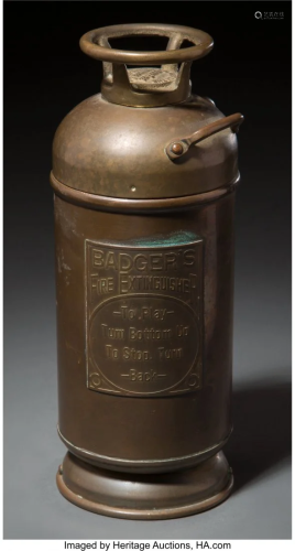 27008: Badger's Model Fire Extinguisher Marks: MFG …