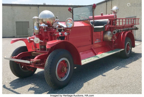27014: Historic Ahrens-Fox Fire Pumping Engine, 192…