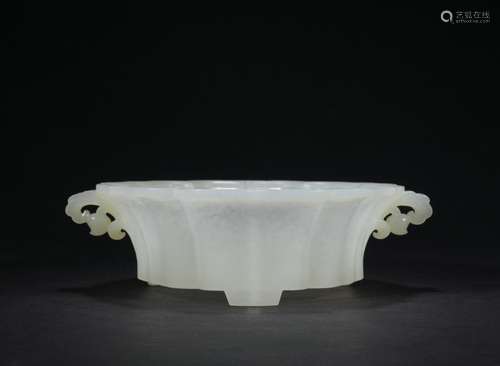 A jade plate,Qing dynasty