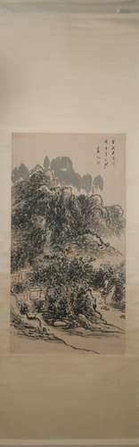 Modern Huang binhong's landscape painting