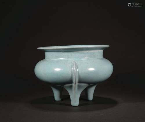 A Ge-type censer,Qing dynasty