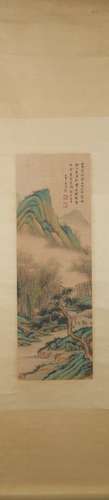 Ming dynasty Dong qichang's landscape painting