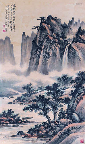 黄君璧 山水