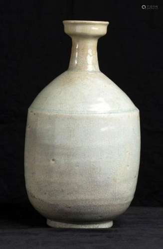 A GLAZED CERAMIC BOTTLE Korea, Joseon dynasty, 19t…