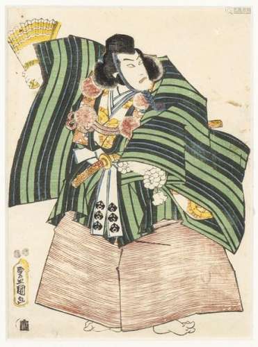 NINE PRINTS Japan, 19th century One by Utagawa Kun…