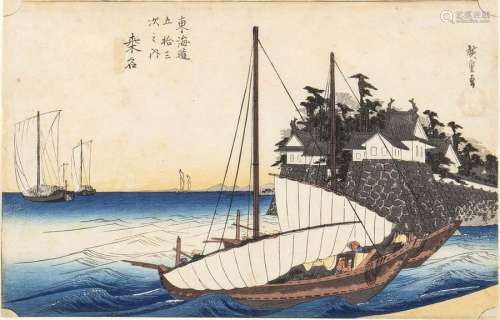 Utagawa Hiroshige (1797 1858) Kuwana, 1833 1834 Pr…