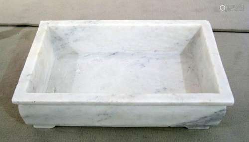 A MARBLE BONSAI CONTAINER China, 19th 20th century…