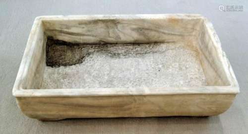 A MARBLE BONSAI CONTAINER China, 19th 20th century…