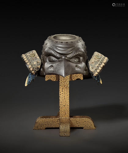 MYOCHIN YOSHISUKE: A RARE IRON KAWARI TENGU…