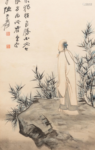 Zhang Daqian (1899-1983), ink and colour on pa…