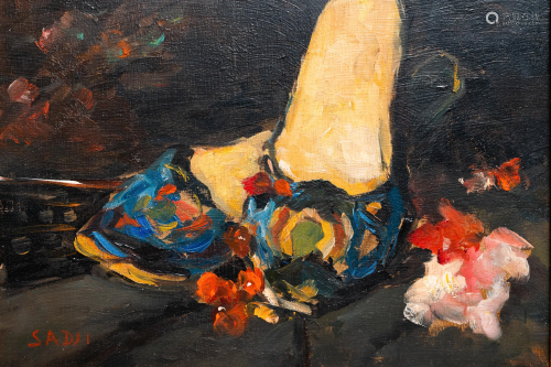 Sadji (Sha Qi, Sha Yinnian) (1914-2005): Still life