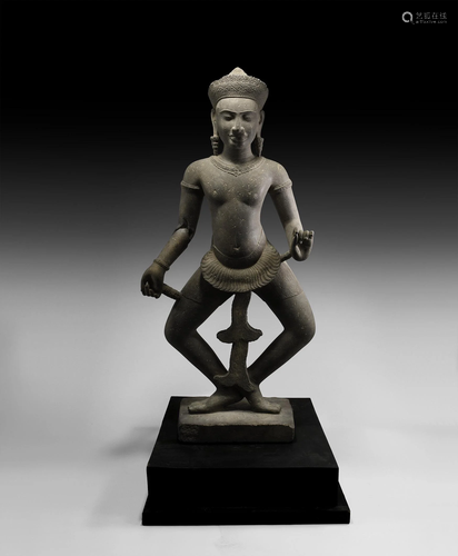 South East Asian Vajrayana Male Deity Statue