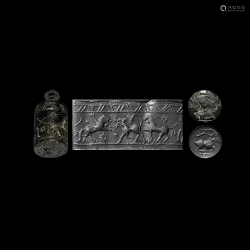 Urartu Cylinder and Stamp Seal