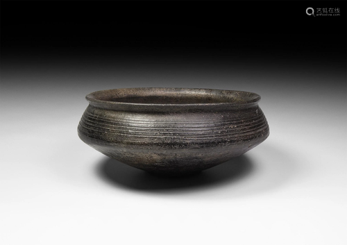 Bronze Age Comb-Tooth Decorated Bowl