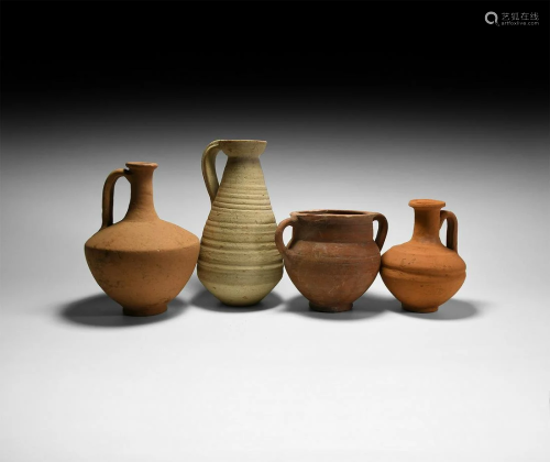 Roman Terracotta Vessel Group