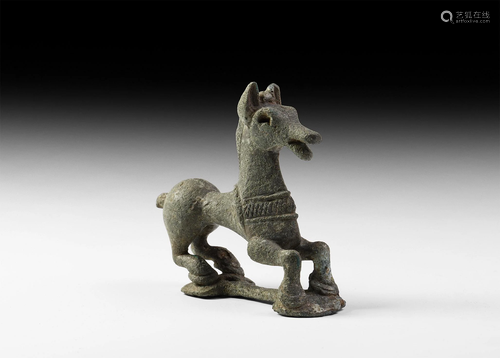 Greek Horse Statuette