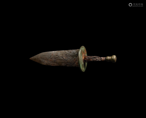 Roman Dagger in Scabbard