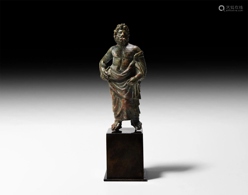 Roman Asclepius God of Medicine Statuette