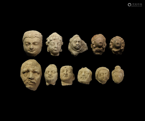 Gandharan Head Collection