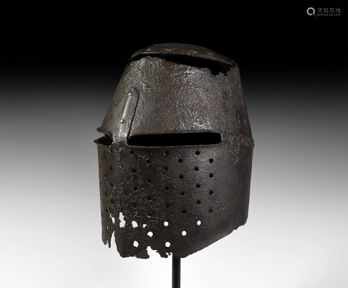 Medieval German Great Helm