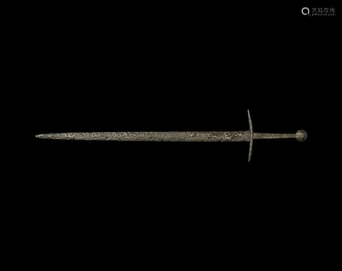 Medieval Cut-and-Thrust Sword