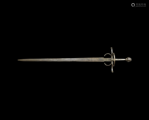 Elizabethan Period Decorated Rapier