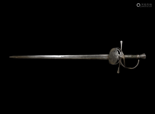 Stuart Period Italian Rapier with Maker's Mark