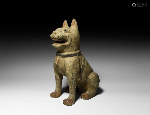 Chinese Han Guardian Dog Figure