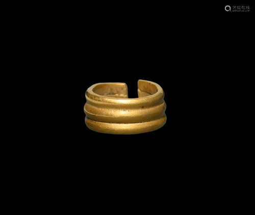 Bronze Age Gold Penannular Ring Money