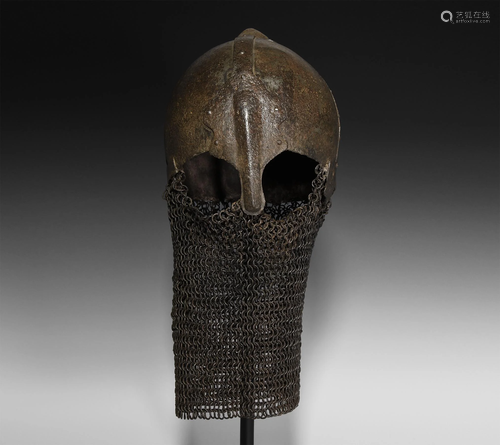 Byzantine Helmet with Aventail