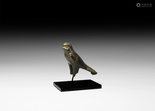 Egyptian Bronze Horus Hawk