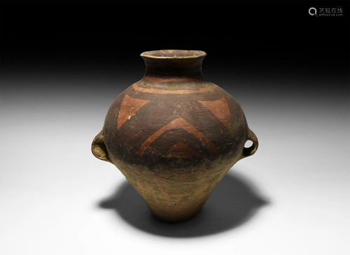 Chinese Neolithic Painted Jar