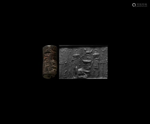 Old Babylonian Cylinder Seal for Amurru