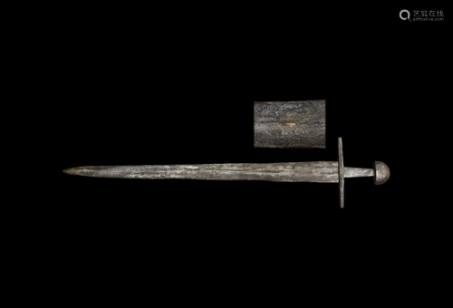 Viking or Norman Sword with Inlay