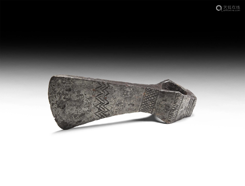 Viking Decorated Axehead