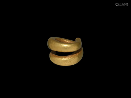 Gold Hair Ring