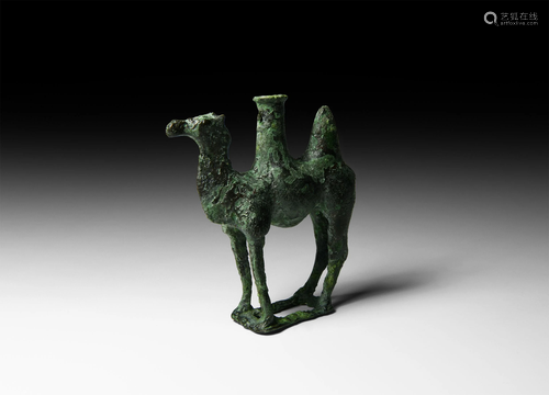 Bactrian Camel Kohl Pot