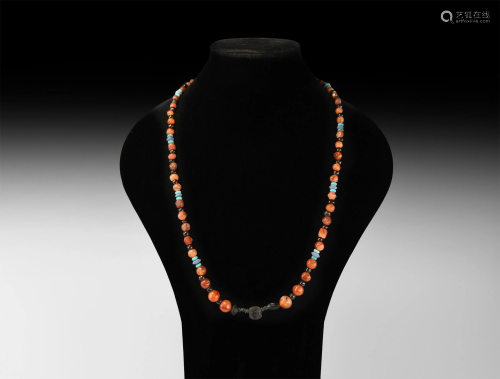 Roman Mixed Bead Necklace